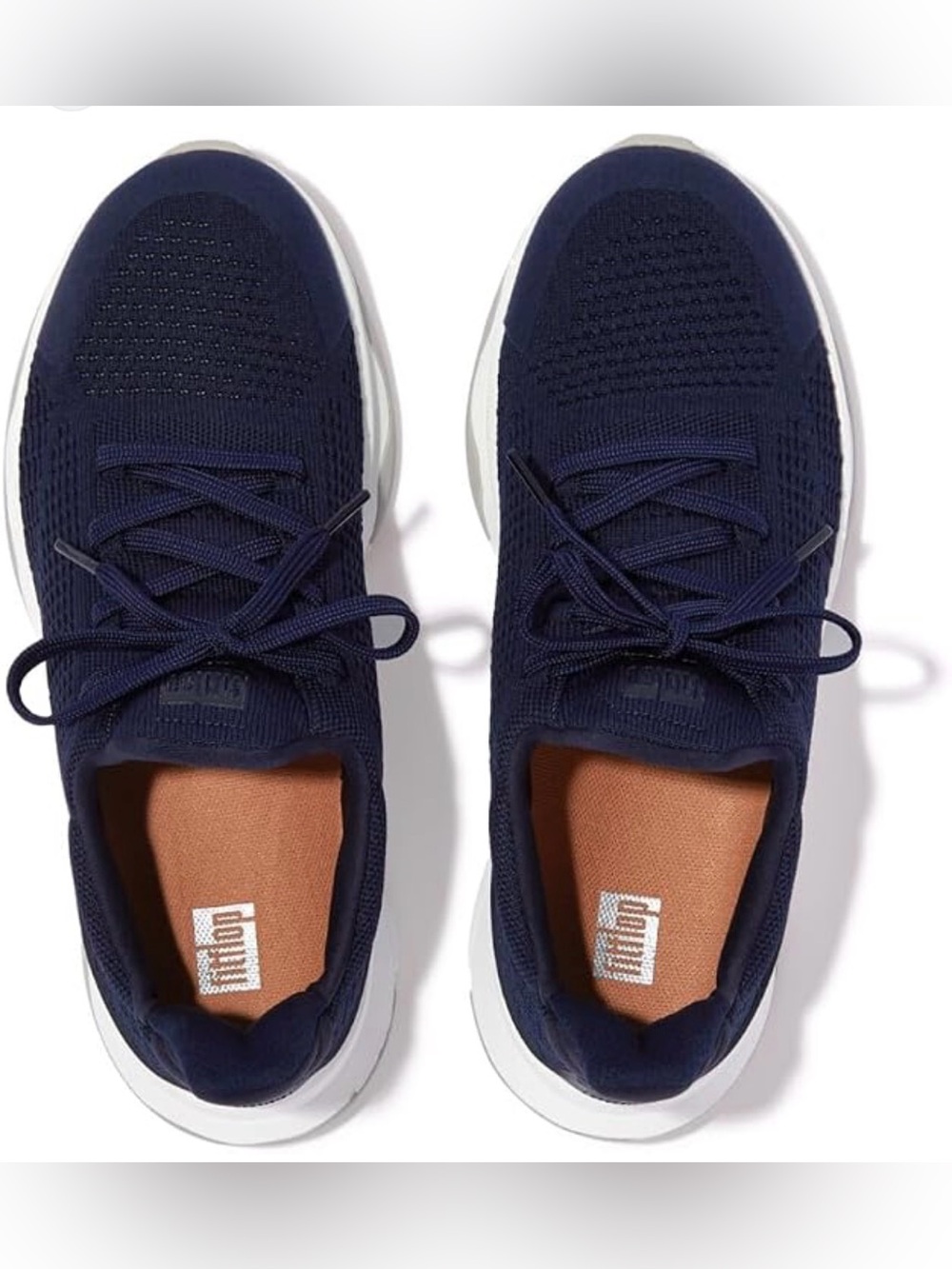 FitFlop Women's Vitamin FFX Knit Sports Sneakers in navy
